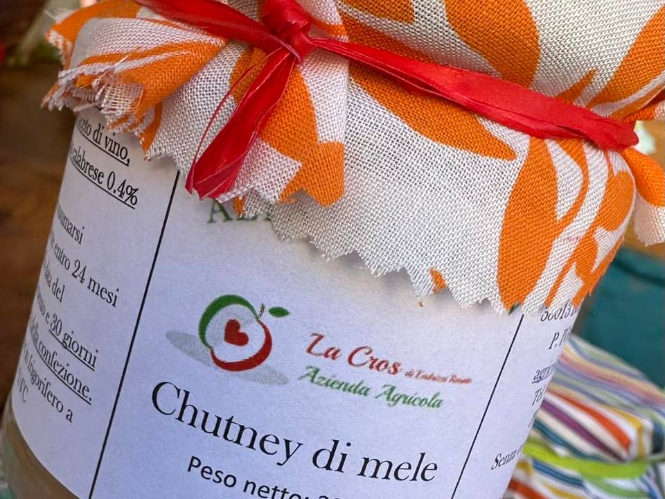 Vasetto di chutney di mele