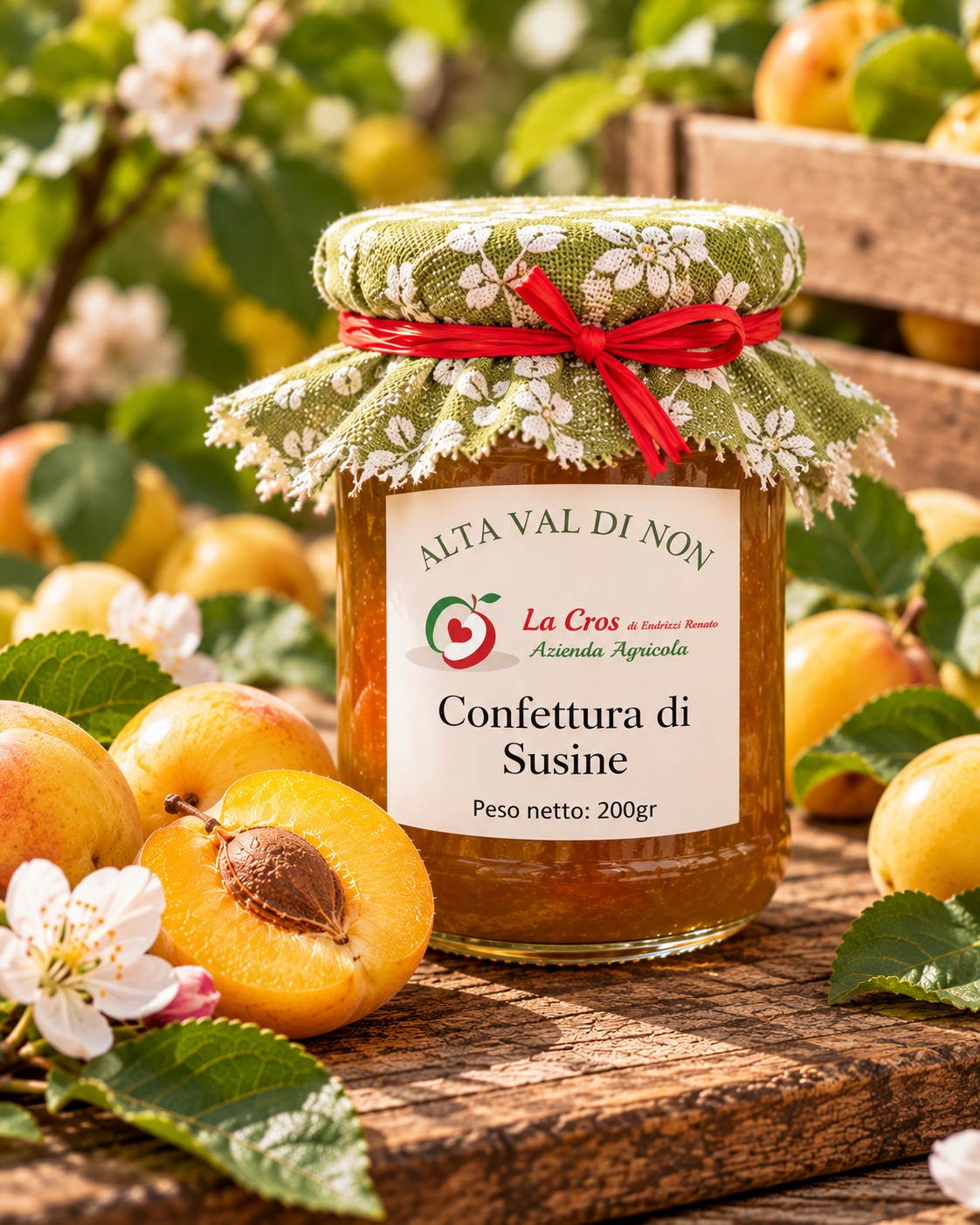 Vasetto di confettura di susine