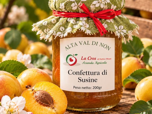 Vasetto di confettura di susine