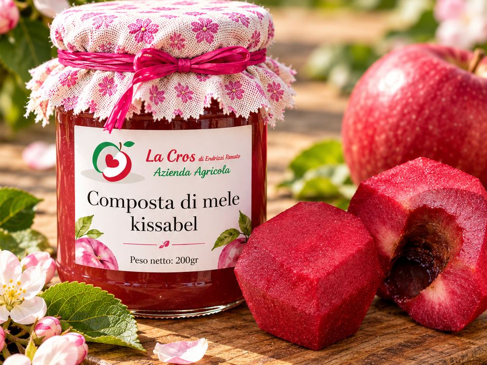 Vasetto di composta di mele kissabel